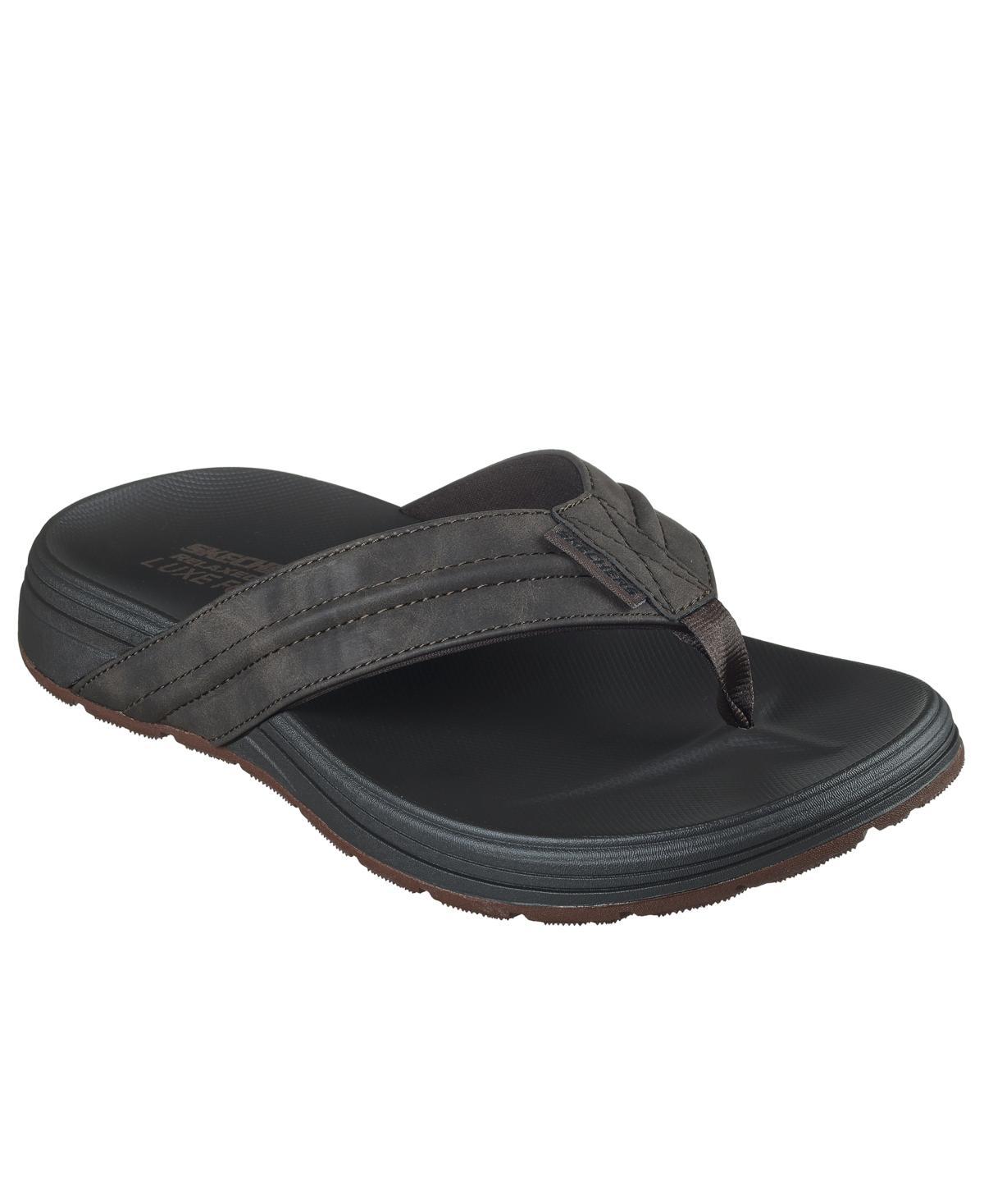 Skechers® Patino Marlee Men's Thong Sandals, Size: 7, Brown Product Image