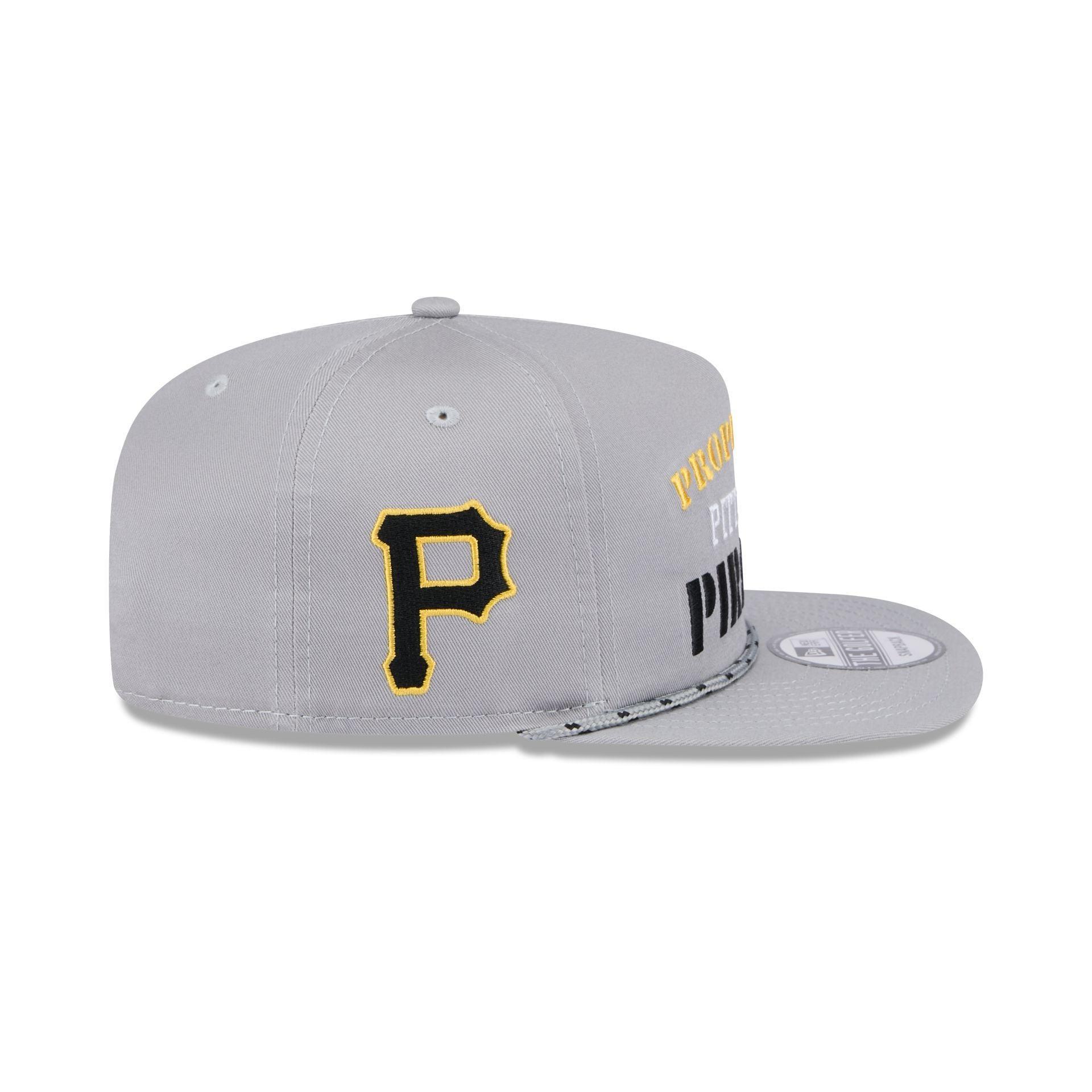 Pittsburgh Pirates Vintage Gray Rope Golfer Hat Male Product Image