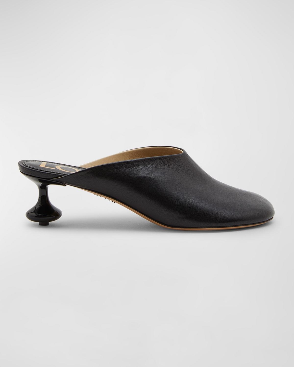 Womens Toy 45MM Leather Mules Product Image