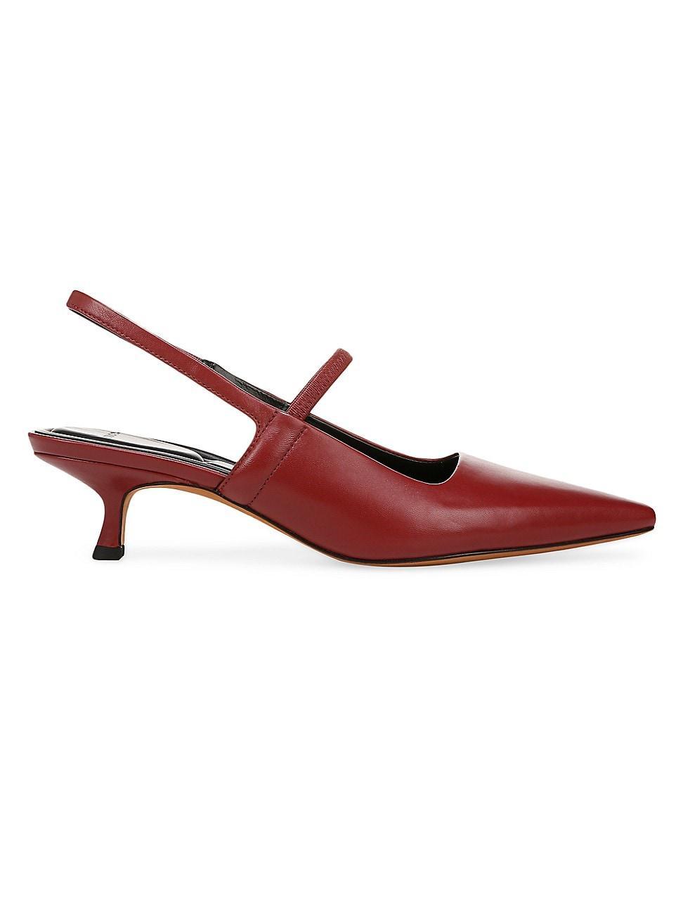 Vince Womens Venice Kitten Heel Pumps Product Image