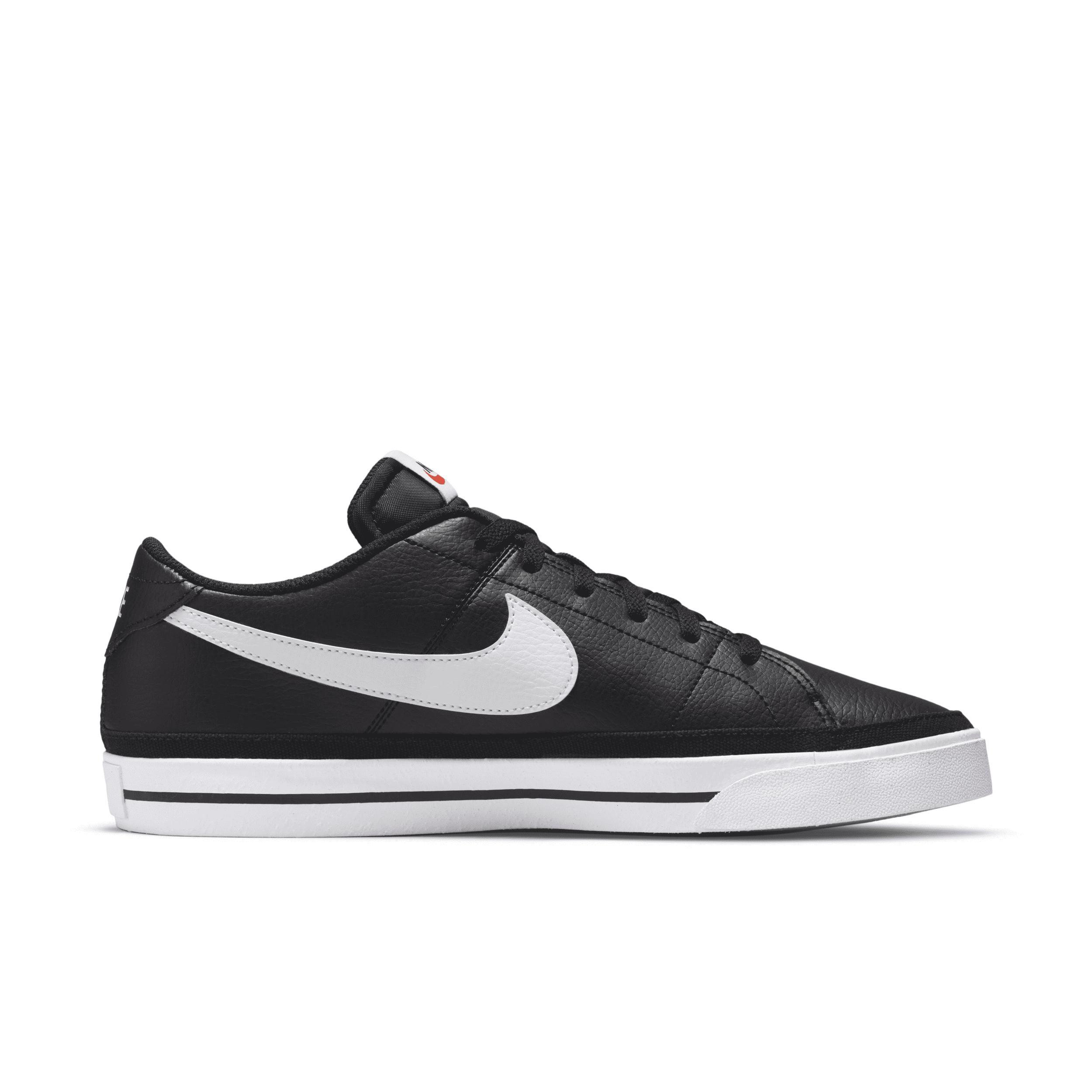 Nike Court Legacy Men's Shoes, Size: 14, White Black Ochre Product Image