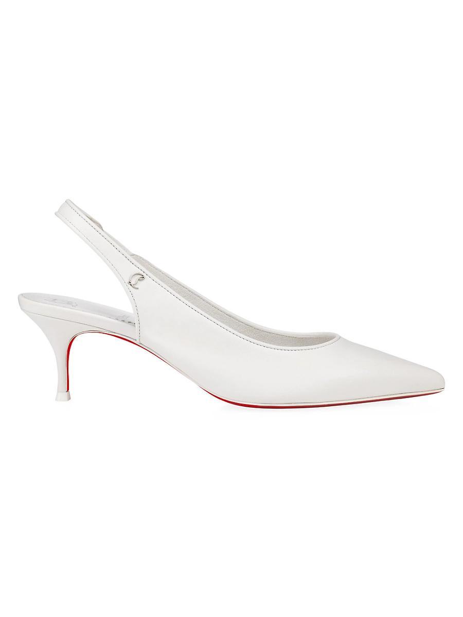 Womens Sporty Kate 55MM Leather Slingback Pumps Product Image
