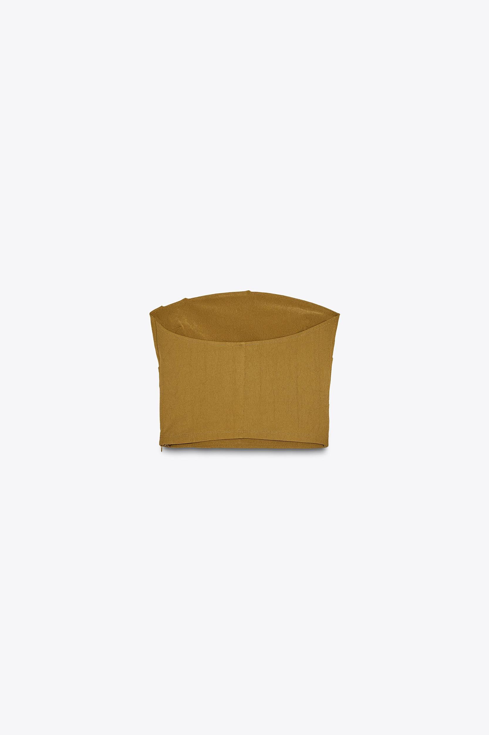 STRAPLESS CROP TOP Product Image