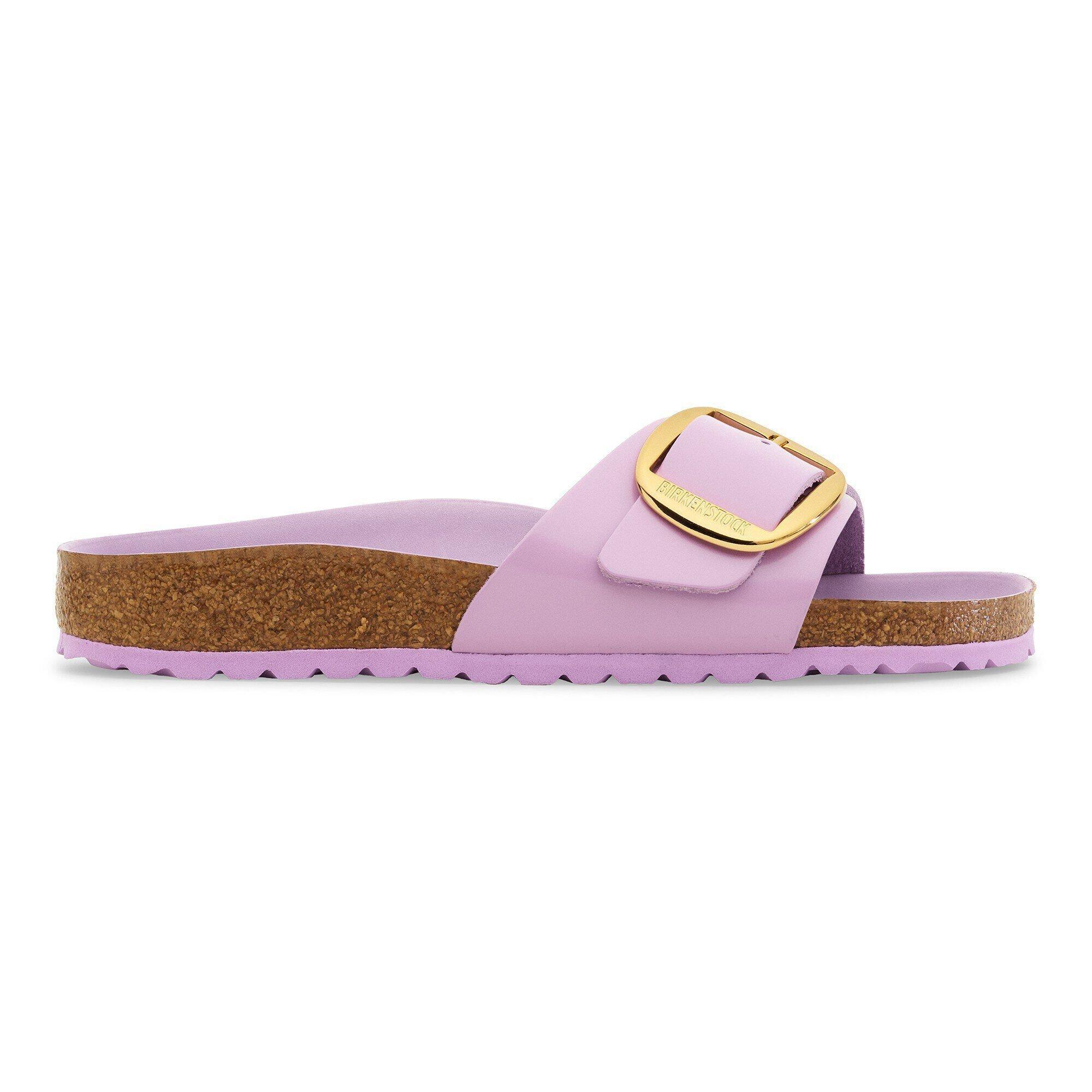 Madrid Big Buckle Natural Leather Patent Product Image