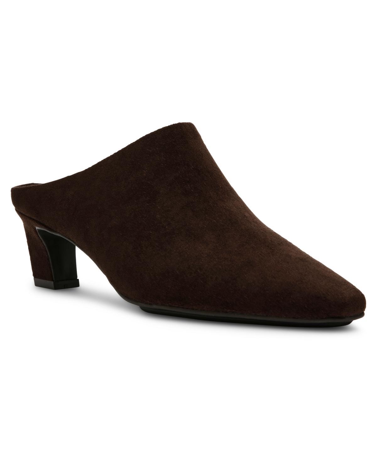 Anne Klein Womens Sarafena Kitten Heel Dress Mules Product Image