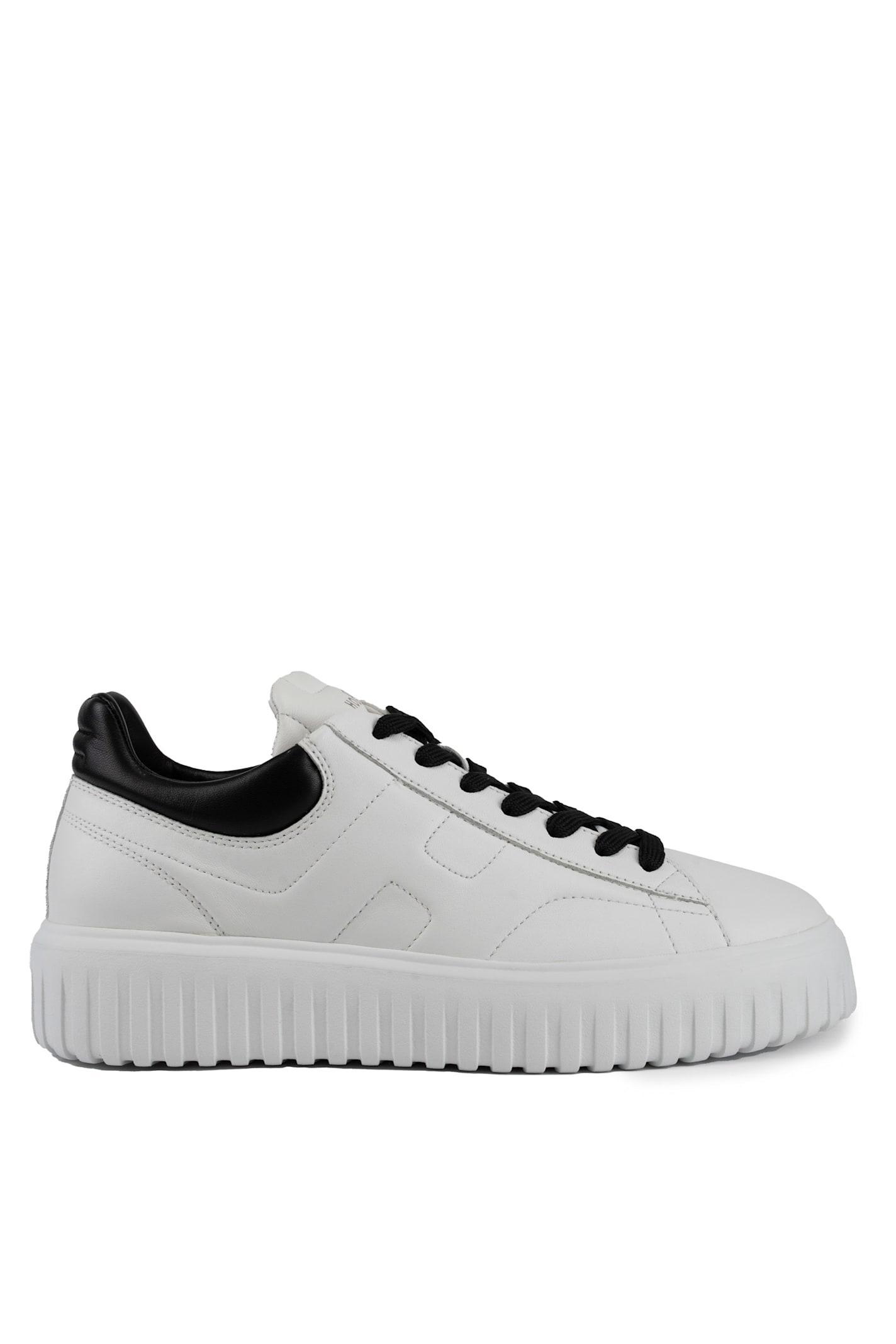 HOGAN Sneakers  H645 Greenwhite In Bianco Product Image