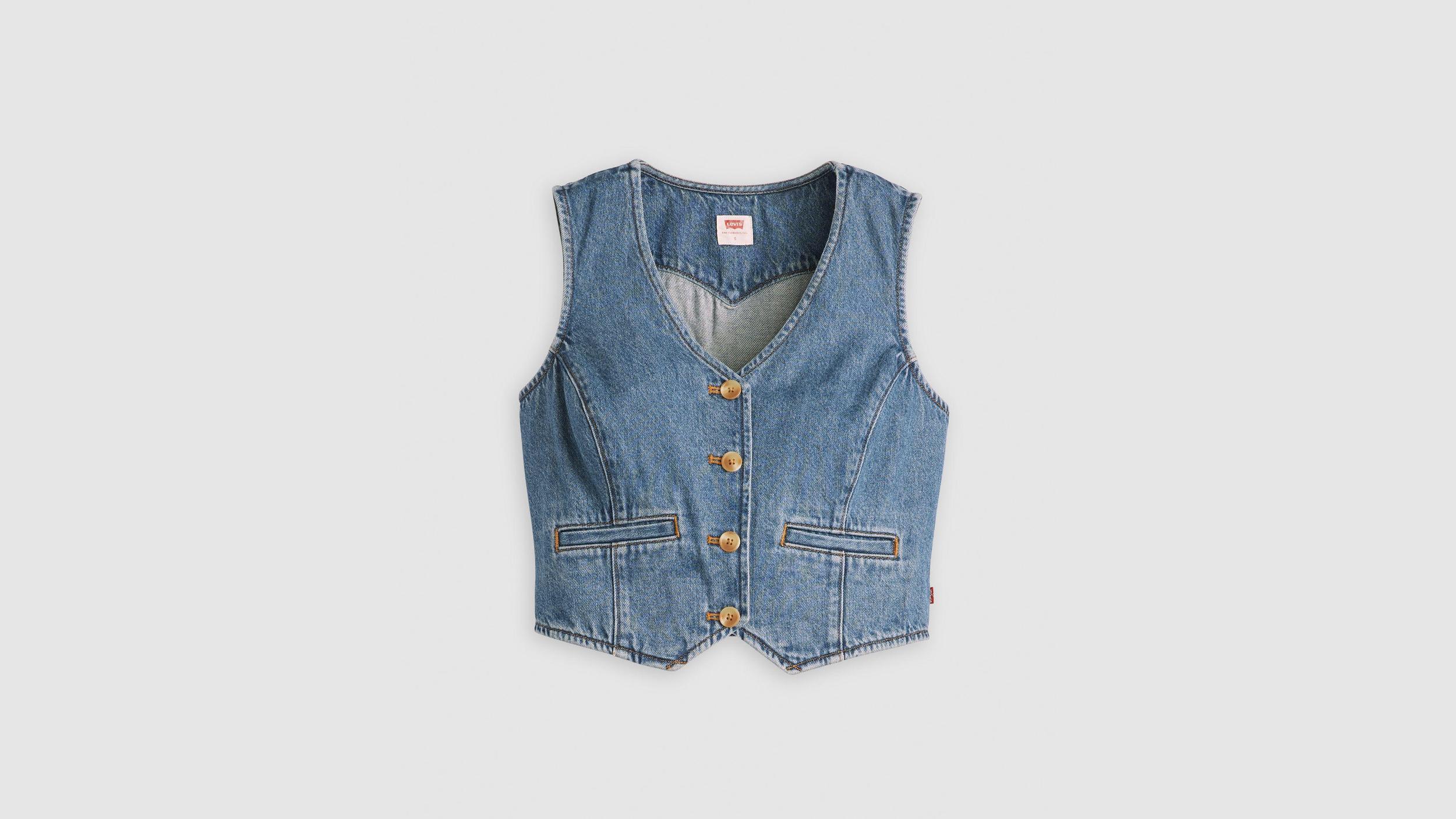 Amore Denim Vest Product Image