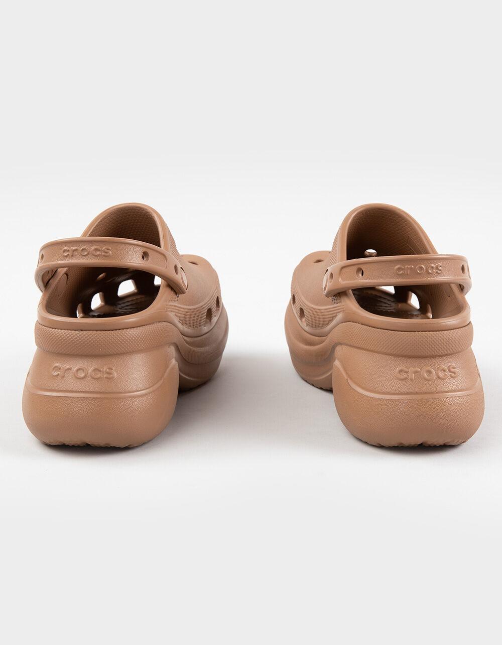 CROCS Bae Womens Platform Clogs - CHOCOLATE Product Image