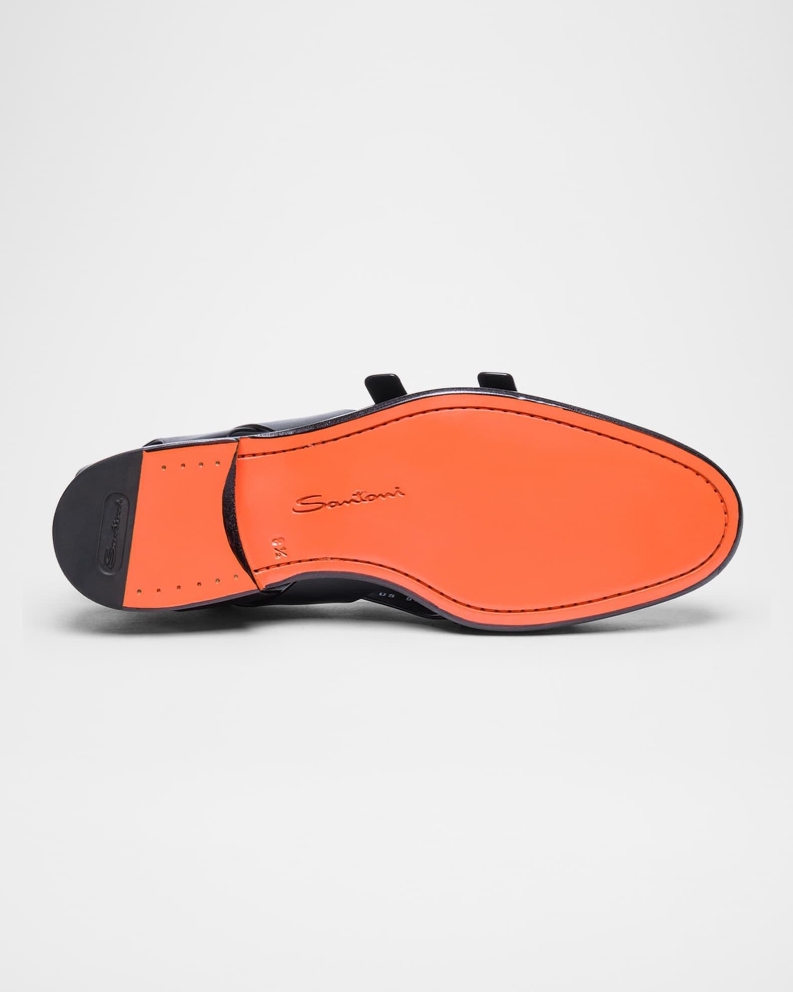 Womens Leather Ballet Flats Product Image