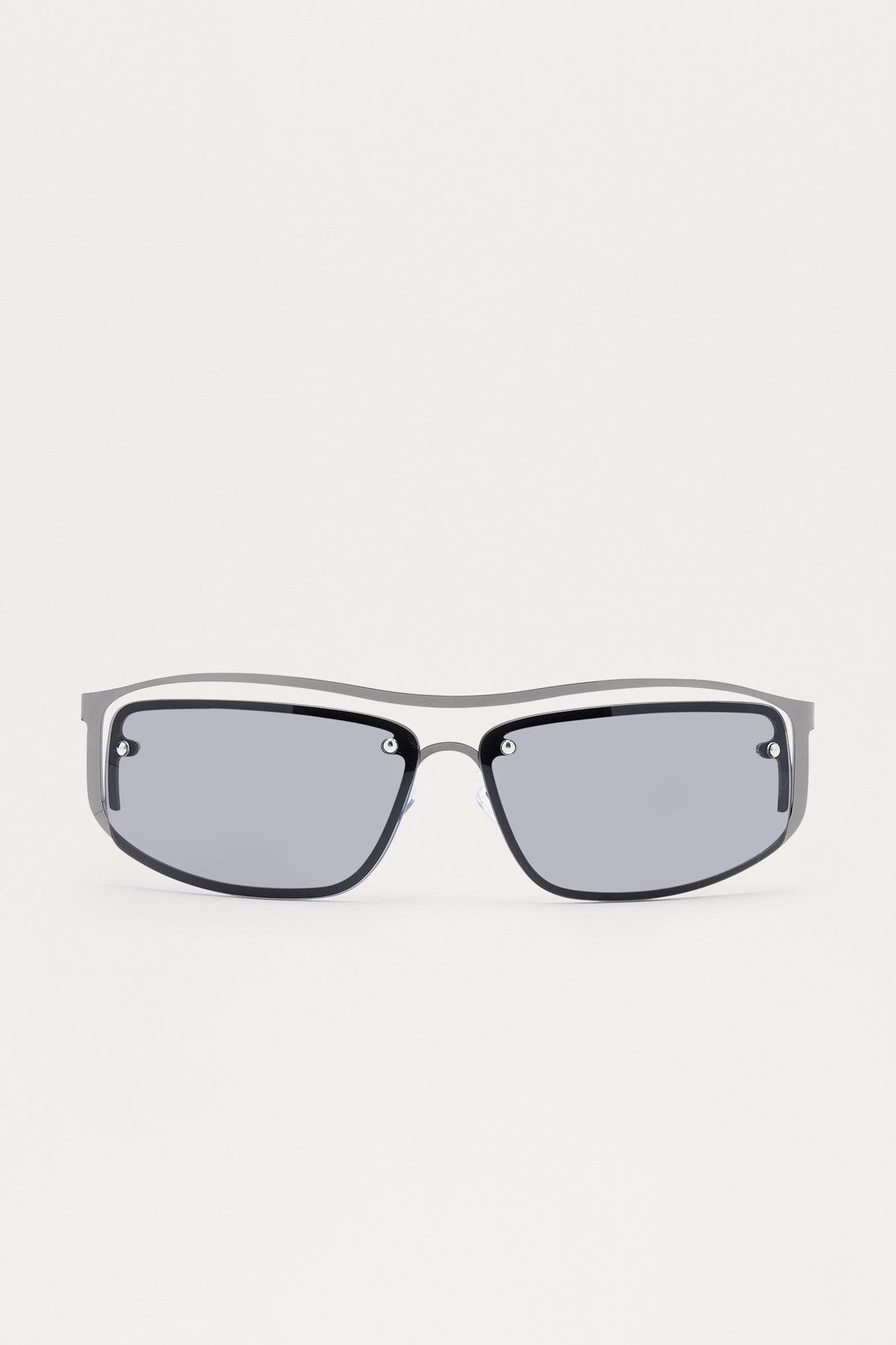 Squiggled Sunglasses - Black Male Product Image
