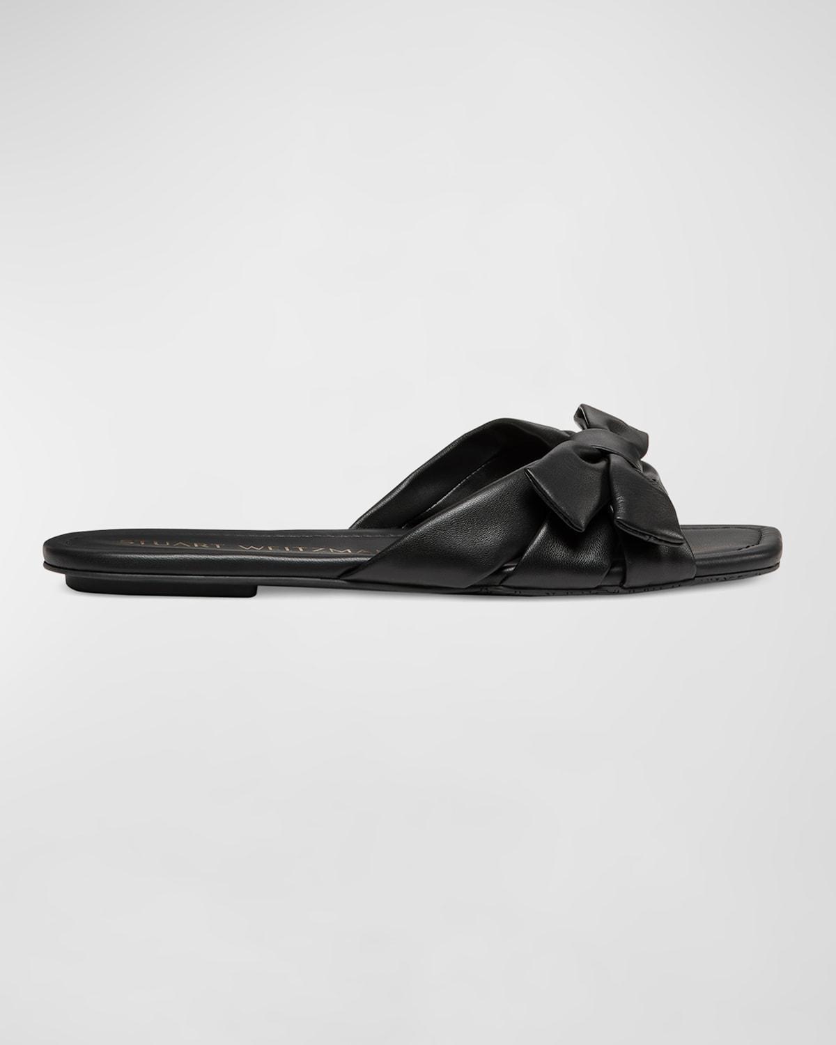 Womens Sofia Leather Slides Product Image