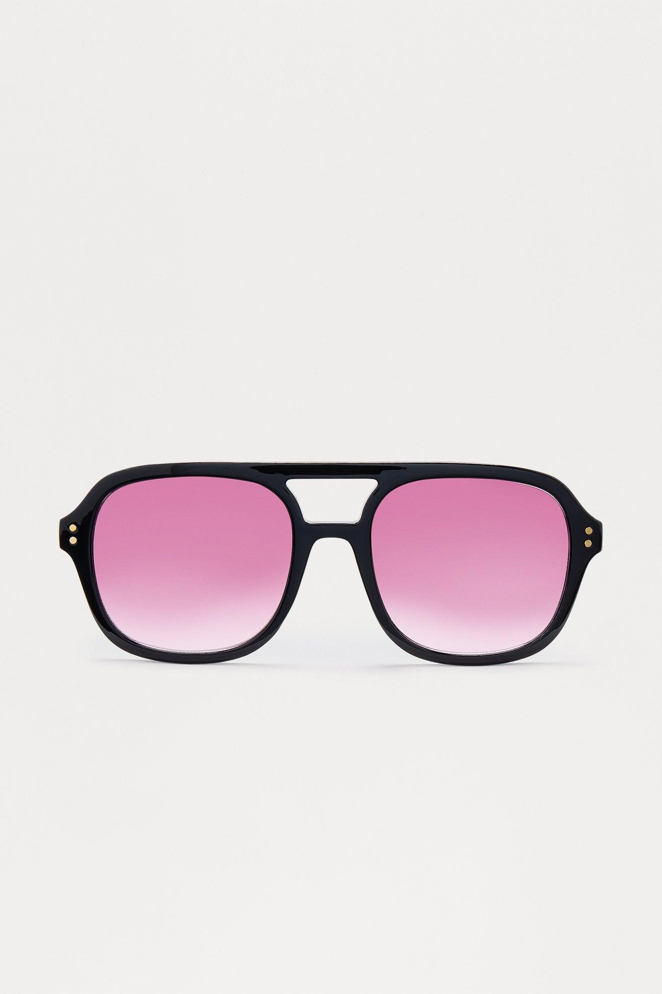 Now You See Me Aviator Sunglasses - Black Female Product Image