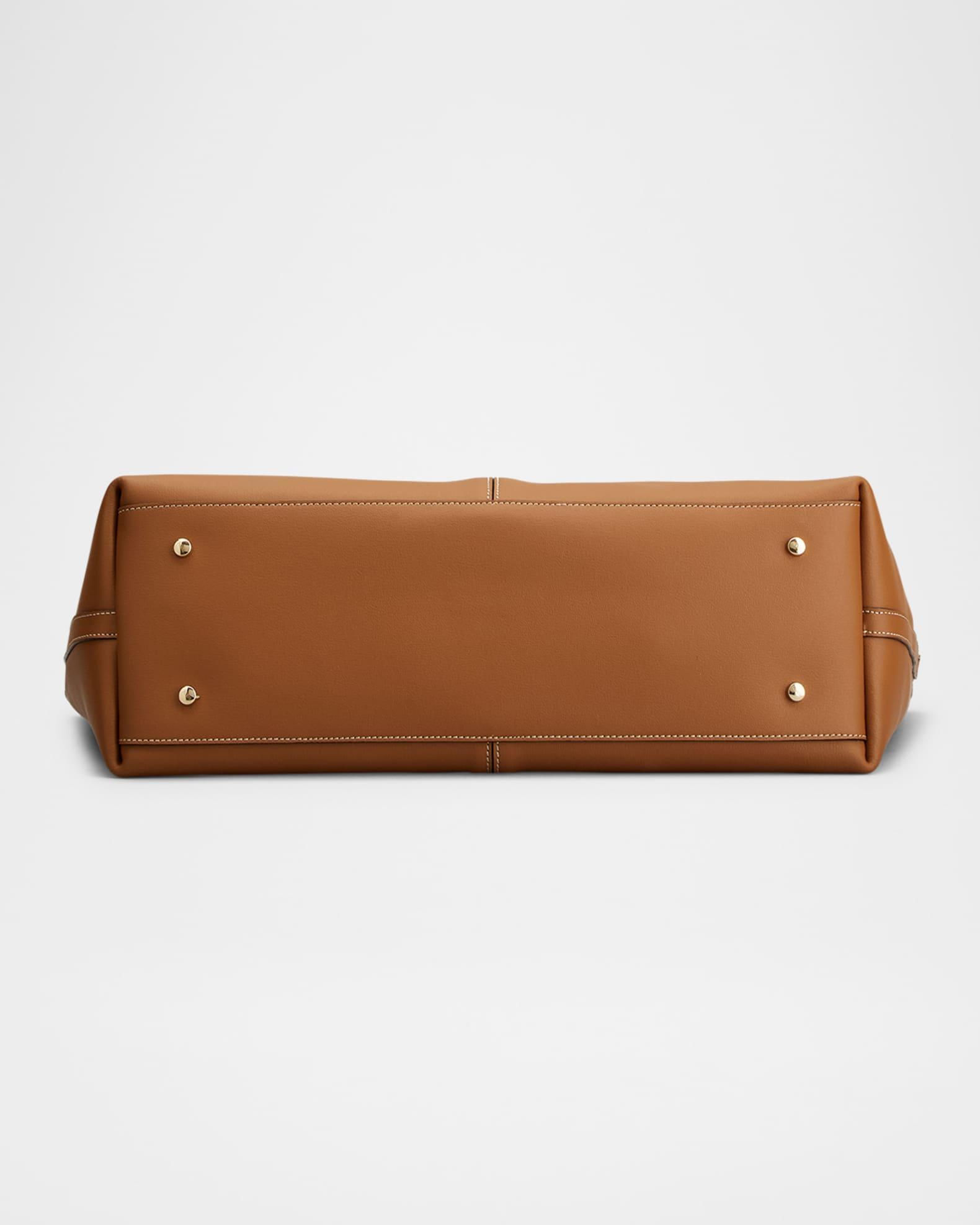 Medium Leather Tote Shopping Bag Product Image