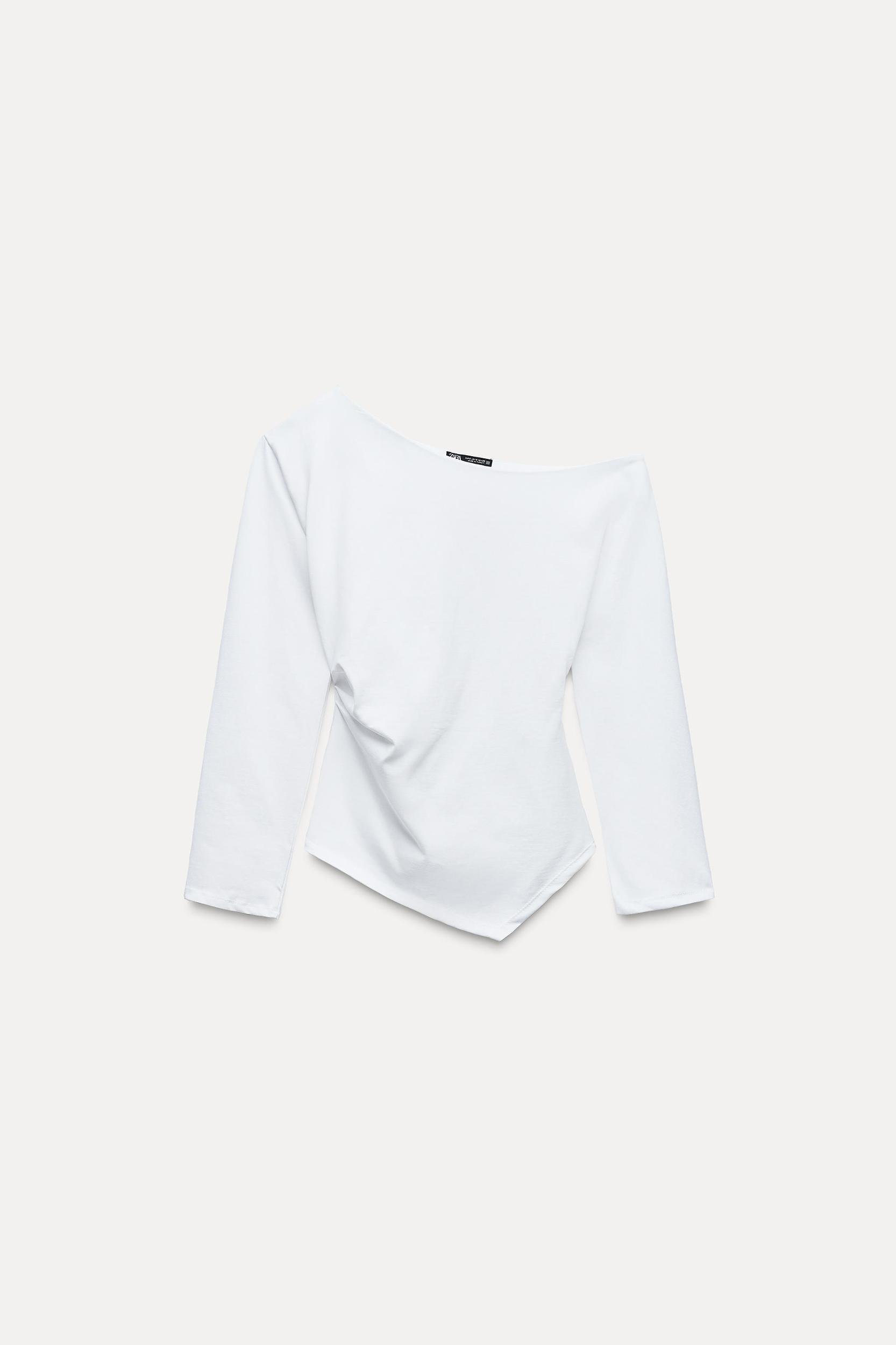 RUCHED ASYMMETRIC TOP Product Image