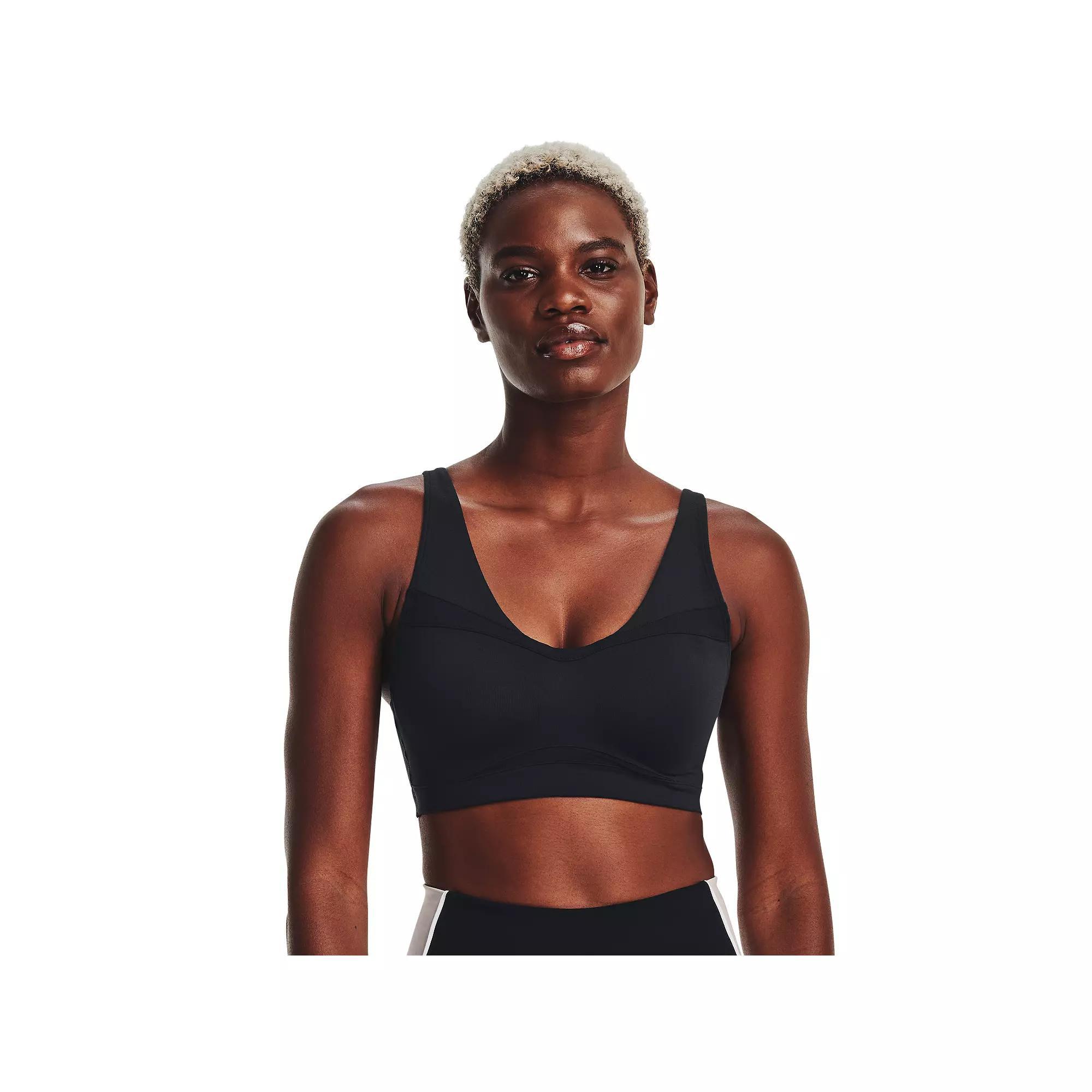 Women's Under Armour SmartForm Evolution Mid Sports Bra, Size: XS, White Product Image