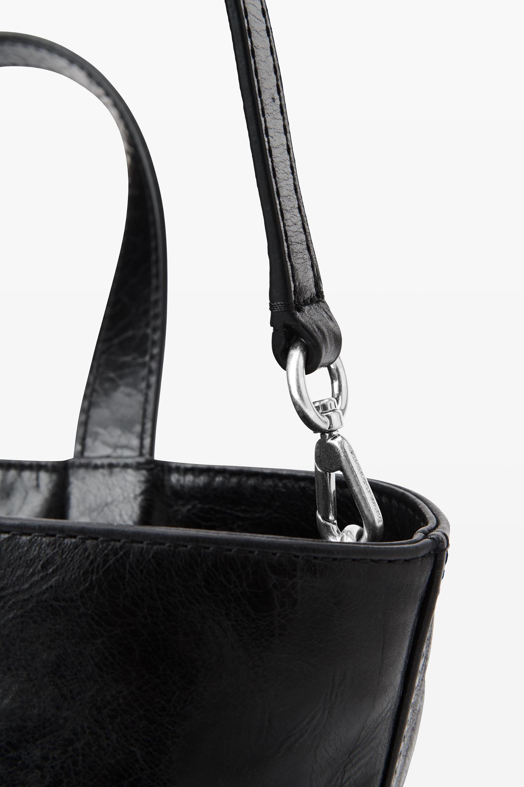 Punch Small Tote Bag In Crackle Patent Leather Product Image