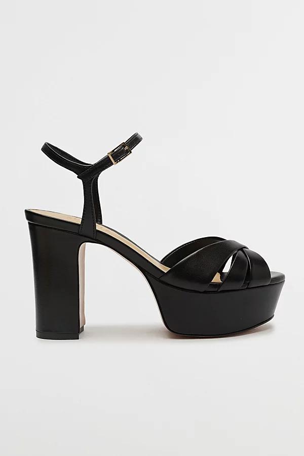Womens Keefa 100MM Leather Platform Sandals Product Image