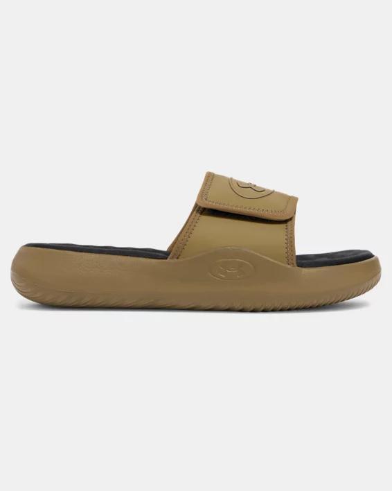 Under Armour Ignite Pro 8 Men's Slide Sandals, Size: 9, Silica Green Product Image