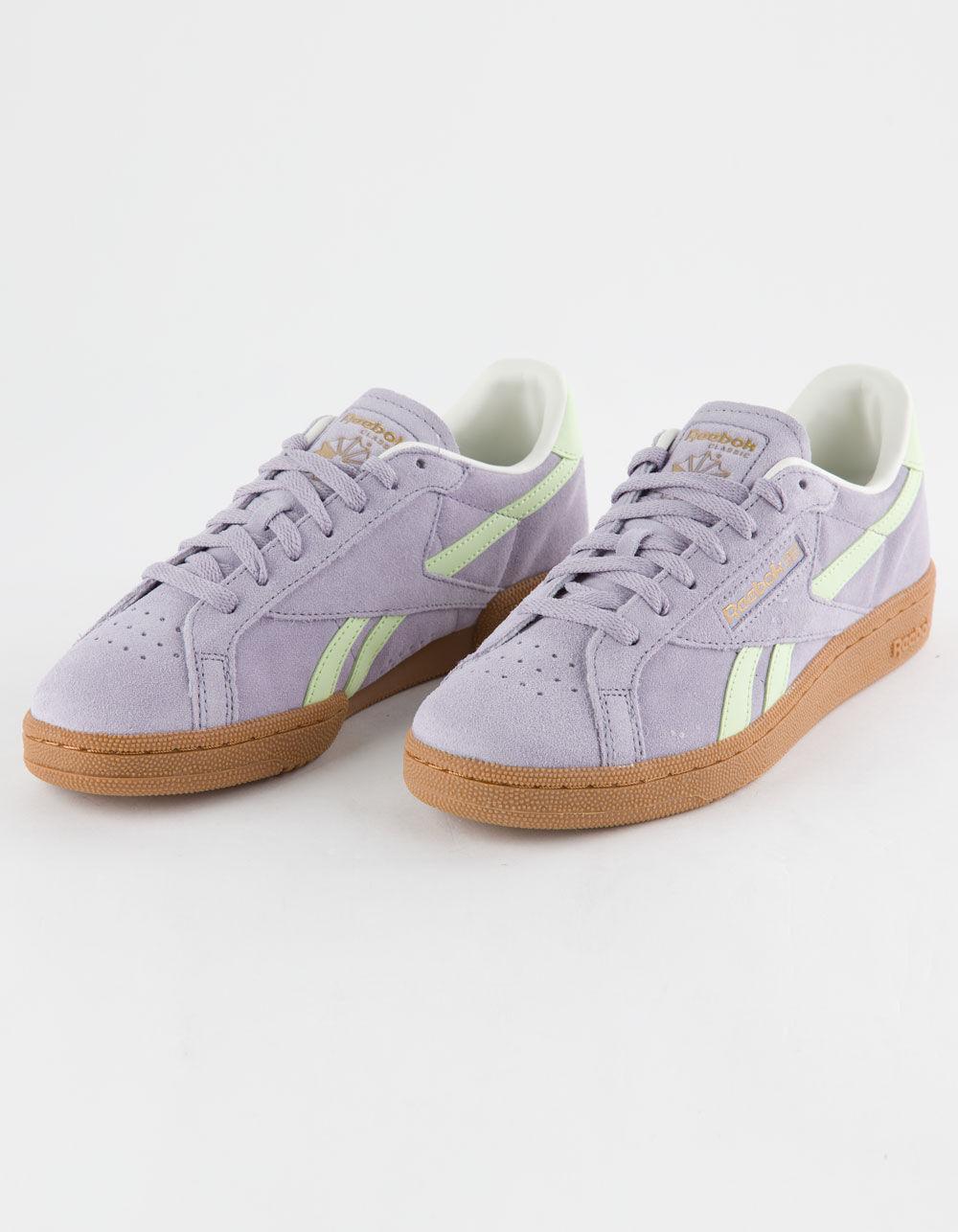 REEBOK Club C Grounds UK Womens Shoes - PURPLE Product Image