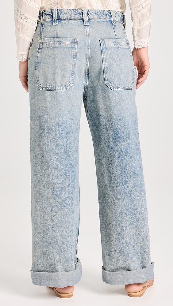 Free People Palmer Cuffed Jeans | Shopbop Product Image