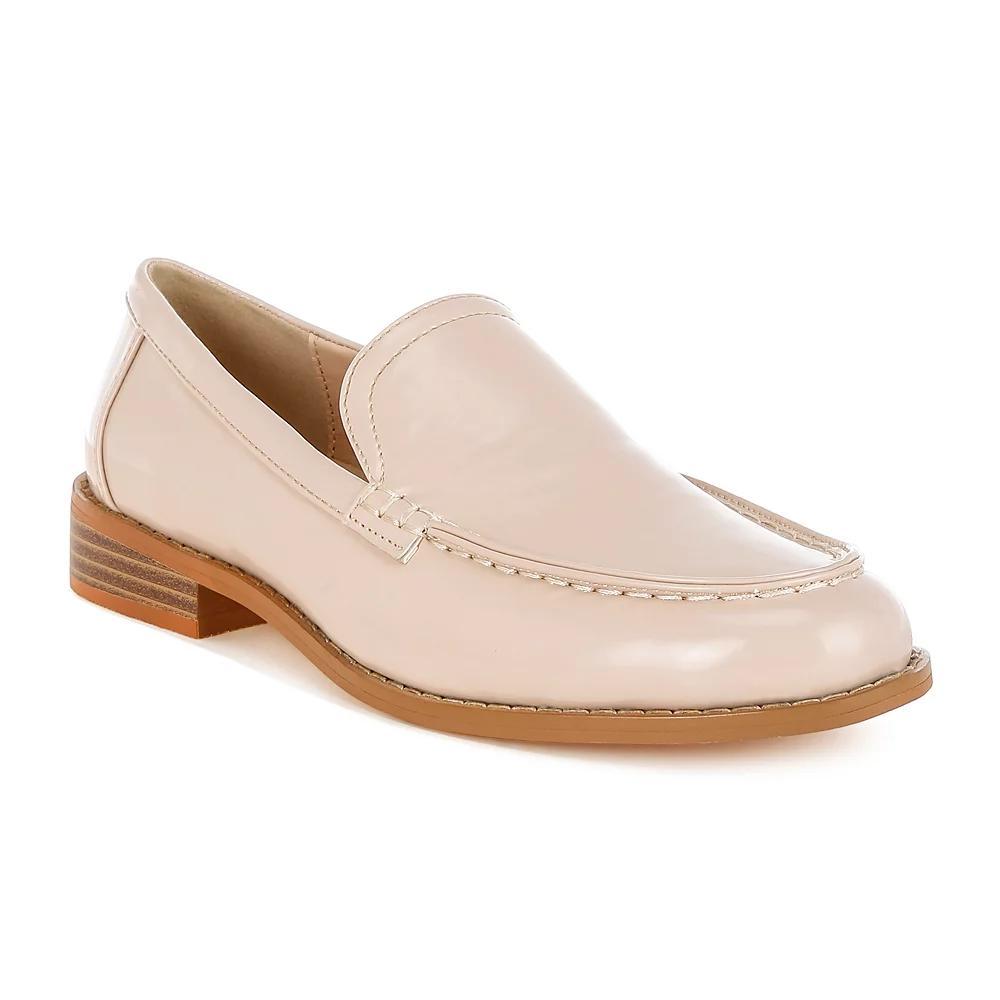 Rag & Co Corleone Women's Loafers, Size: 8, Beige Product Image