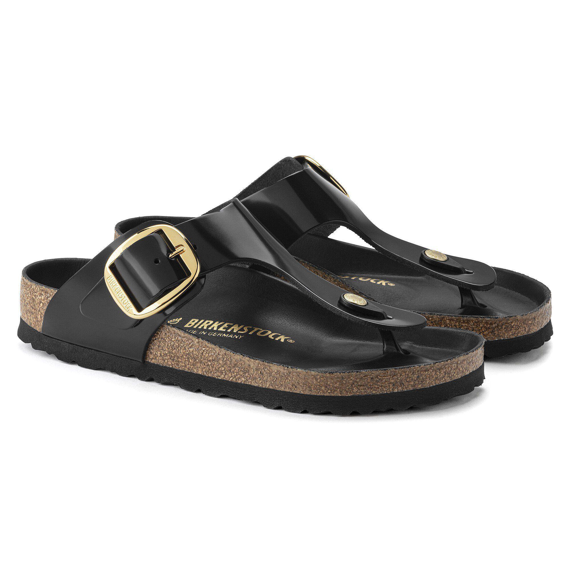 Gizeh Big Buckle Natural Leather Patent Product Image