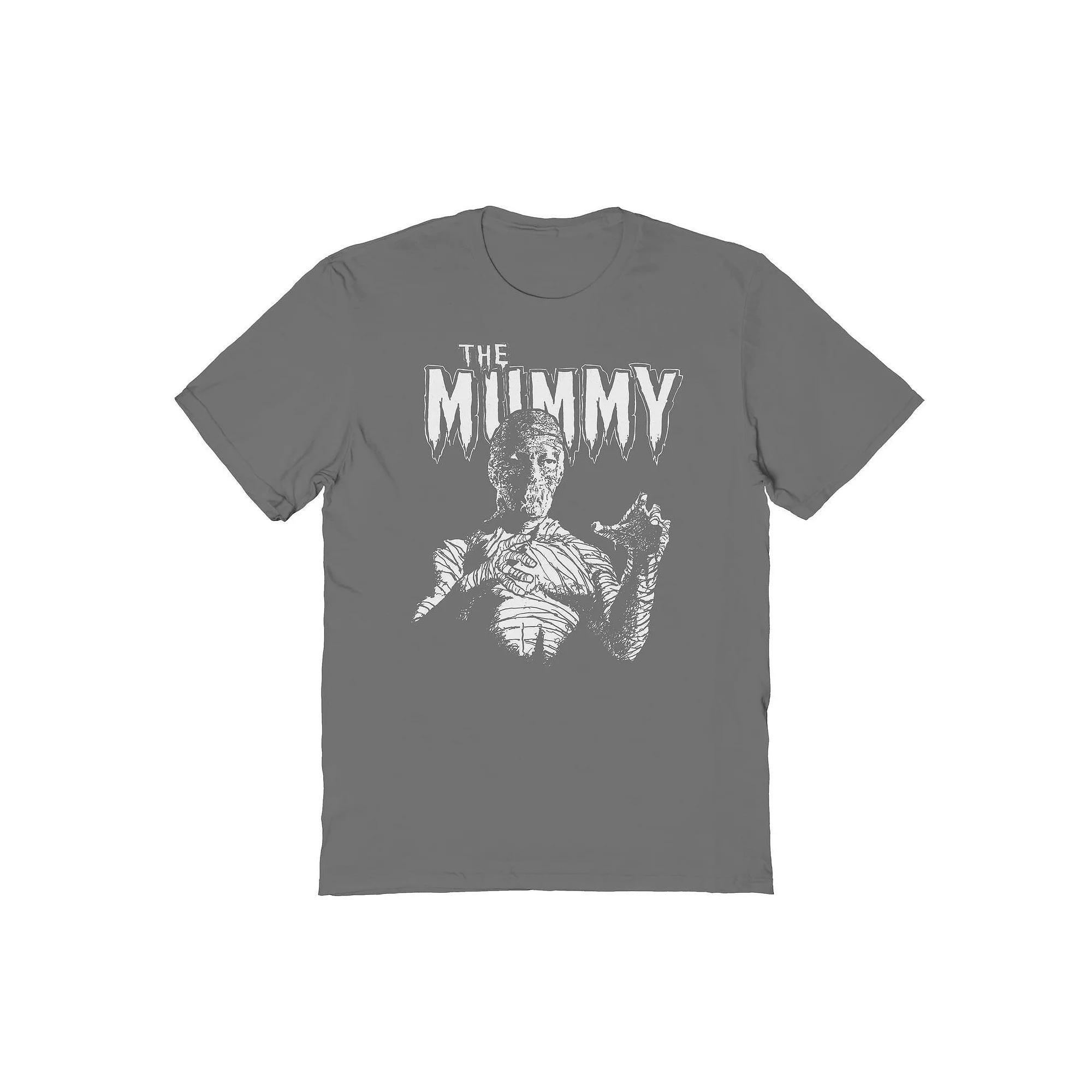 Men's Horror Line The Mummy Graphic Tee, Size: Small, Grey Product Image