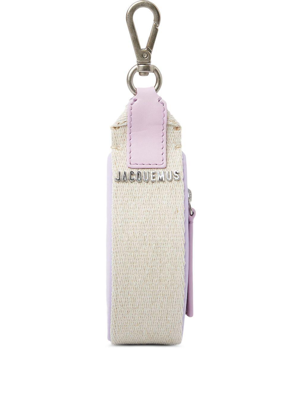 Le Peru leather-trimmed keyring Product Image