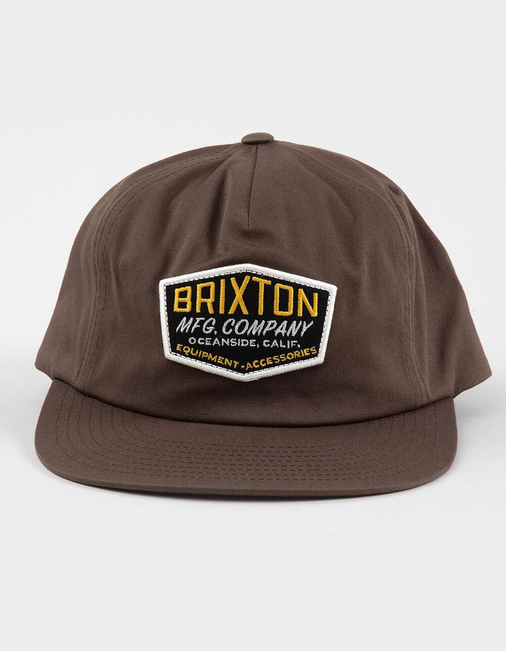 BRIXTON Coleson Snapback Hat - BLACK COMBO Product Image