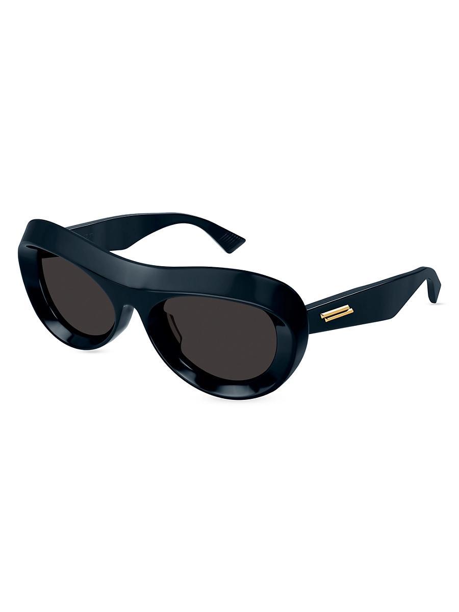 Mens Round Acetate Sunglasses Product Image