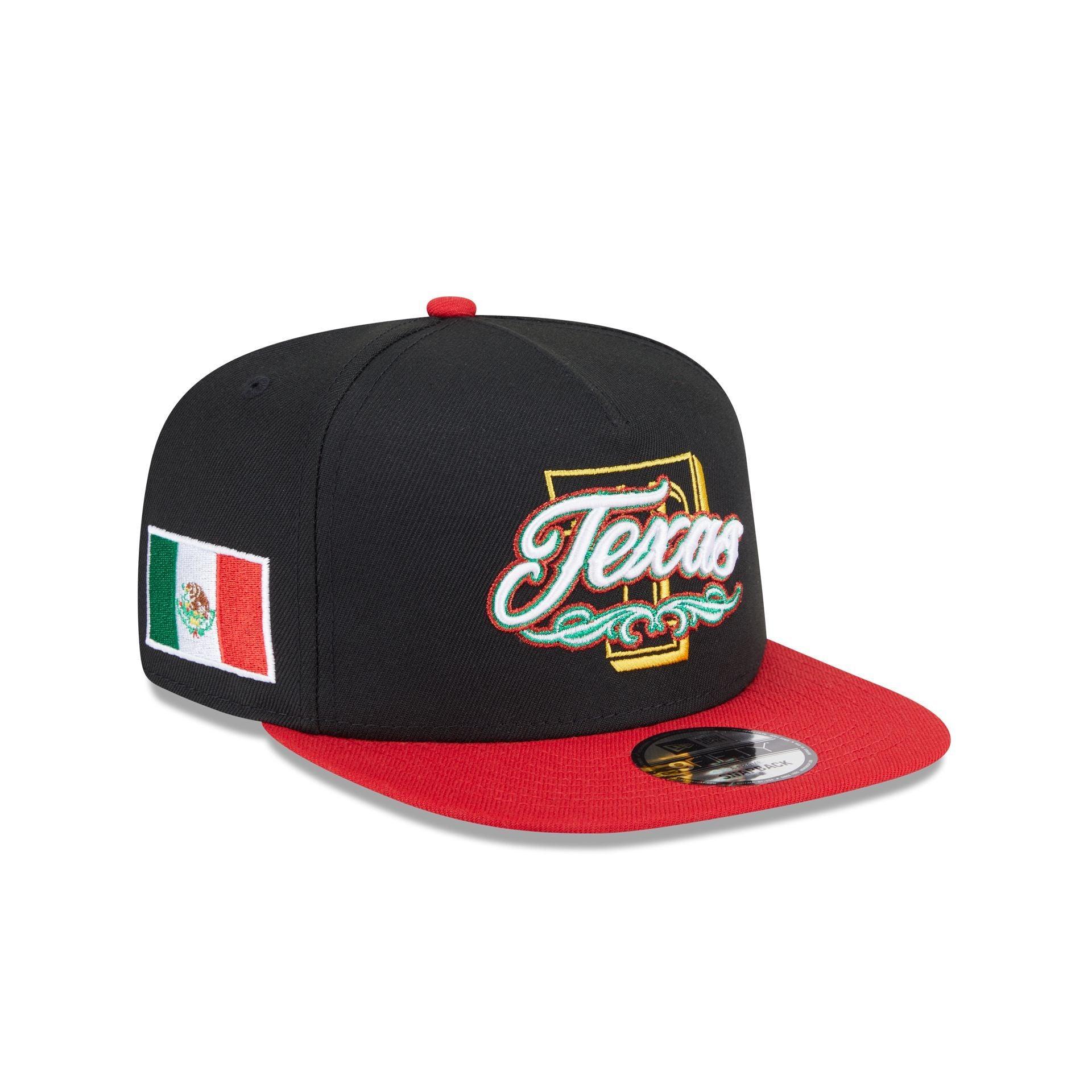 Texas Rangers City Script 9FIFTY A-Frame Snapback Hat Male Product Image