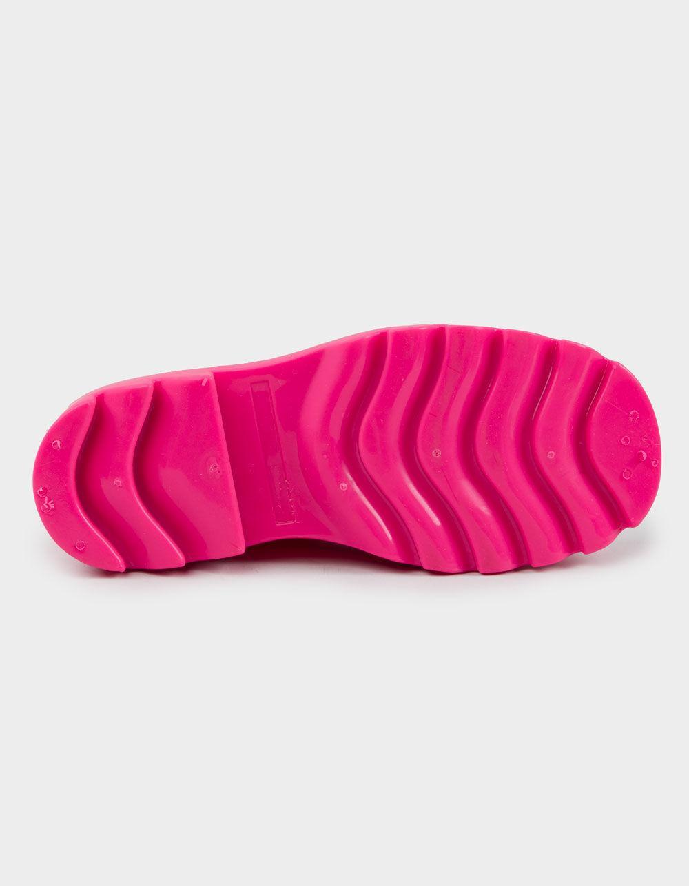 FREE PEOPLE High Street Womens Rain Boots - HOT PINK Product Image