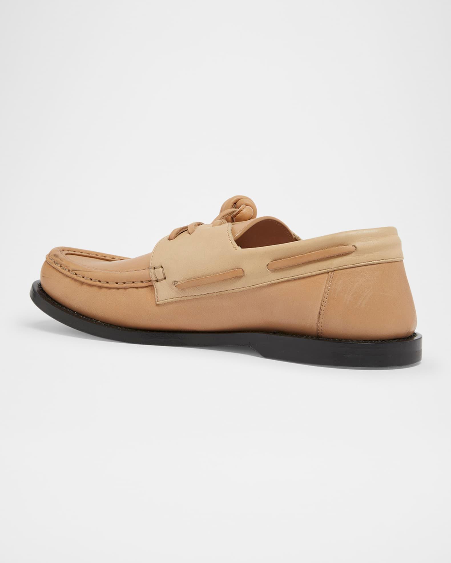 Campo Leather Boat Loafers Product Image