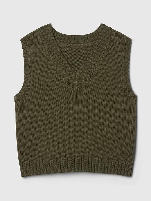 Oversized Sweater Vest Product Image