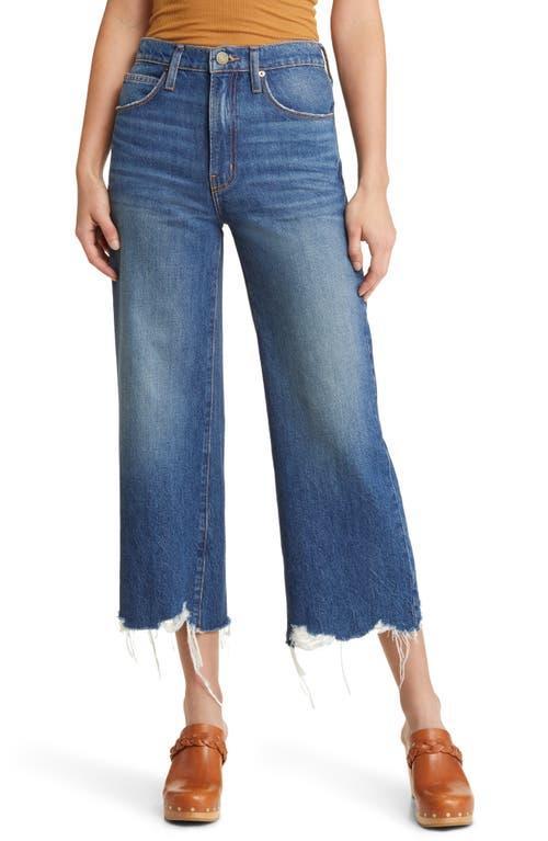Womens Relaxed Straight-Fit Crop Jeans Product Image