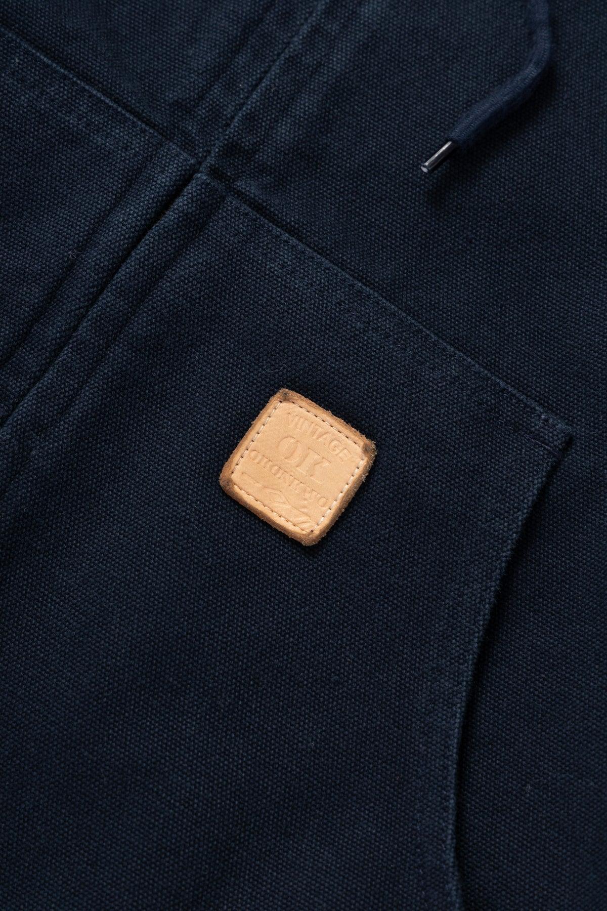 Okonkwo MFG - Canvas Hooded Jacket - Navy Product Image