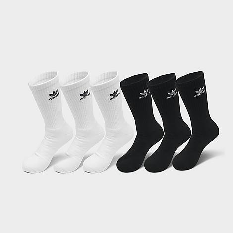 adidas Mens Originals Trefoil Crew Socks (6-Pack) Product Image