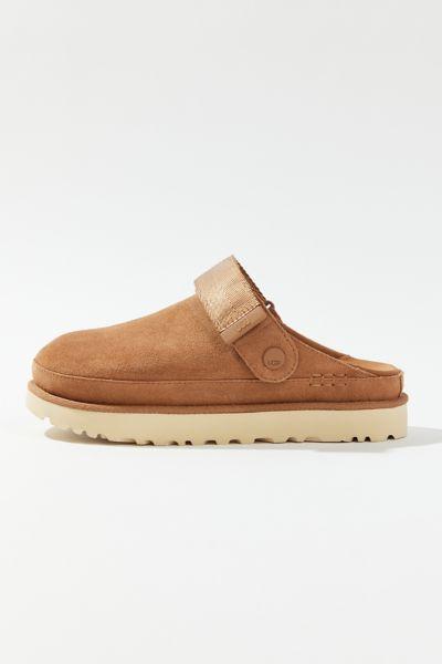 UGG Goldenstar Suede Versatile Platform Clogs Product Image