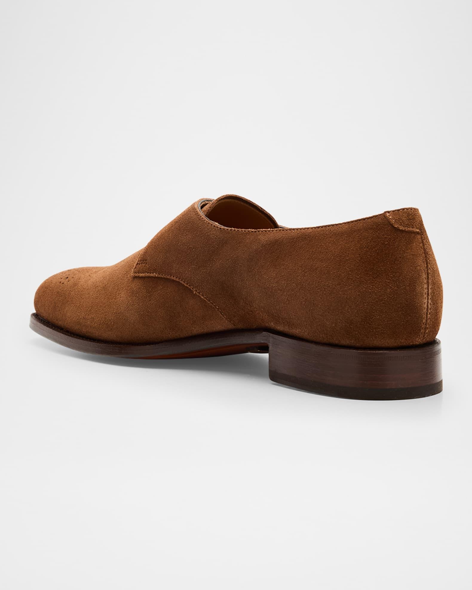 Men's Vicente Croc Leather Penny Loafers Product Image