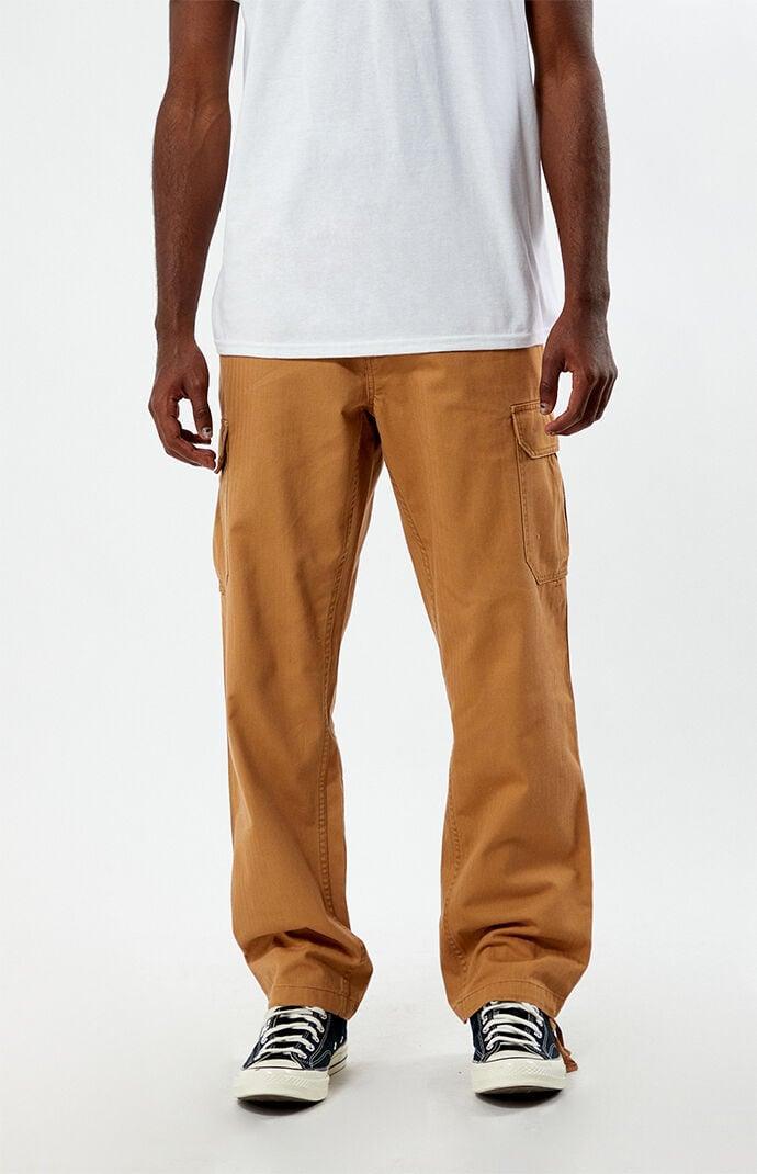 Brixton Mens Waypoint Herringbone Cargo Pants Product Image