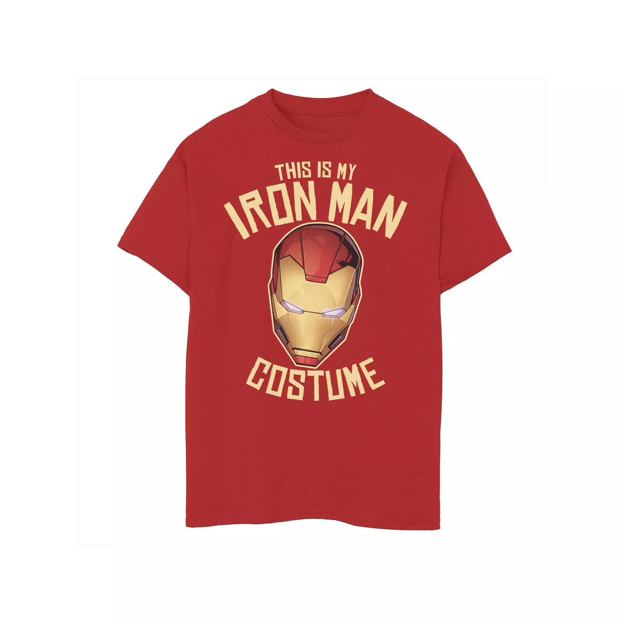 Boys 8-20 Marvel Avengers Iron Man Halloween Costume Graphic Tee, Boy's, Size: XS, Red Product Image