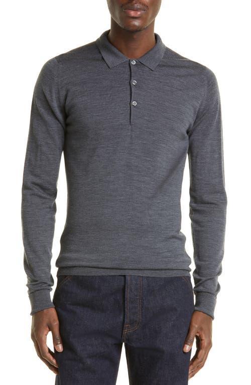 Mens Cotswold Merino Wool Polo Shirt Product Image