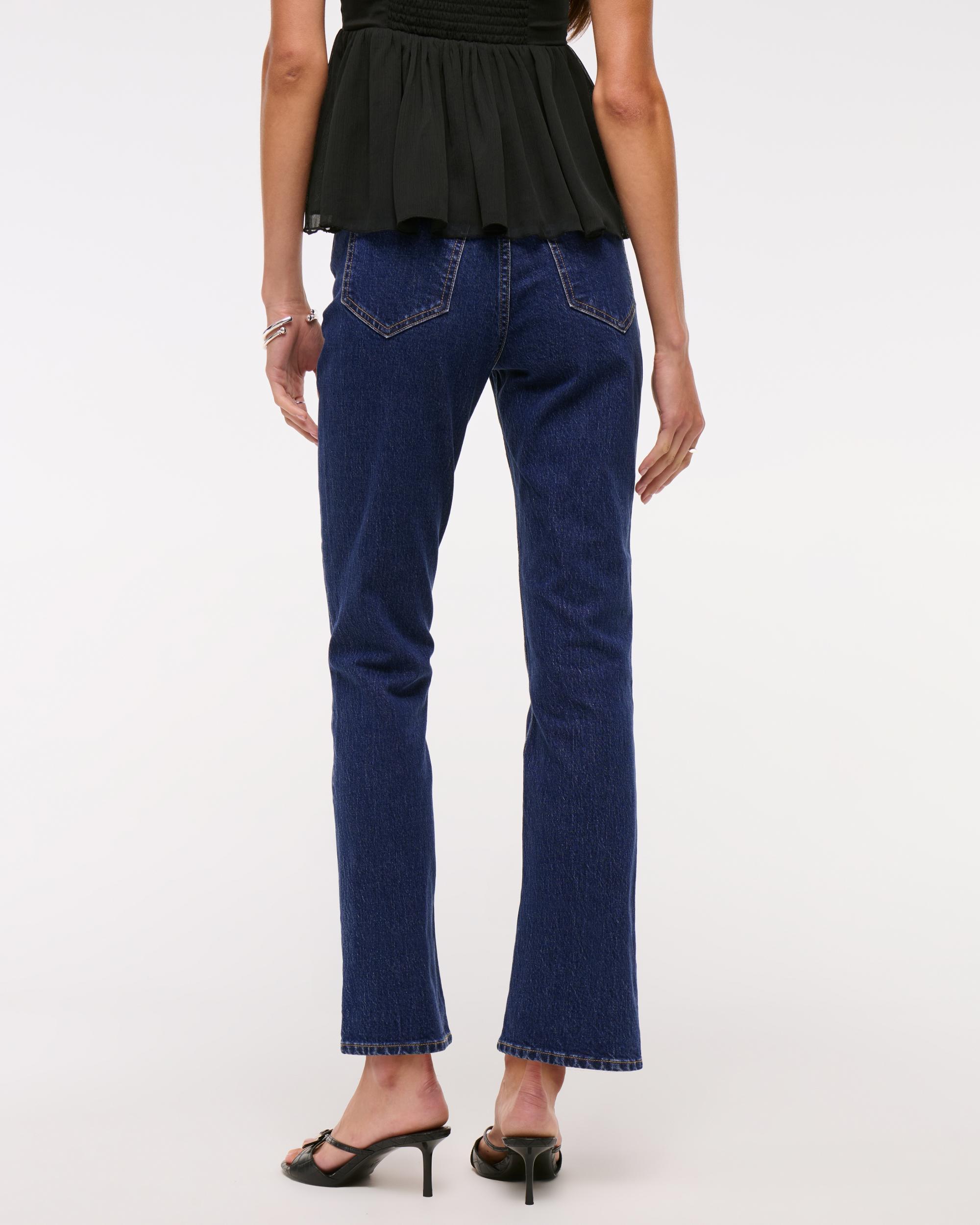 Ultra High Rise Ankle Straight Jean Product Image