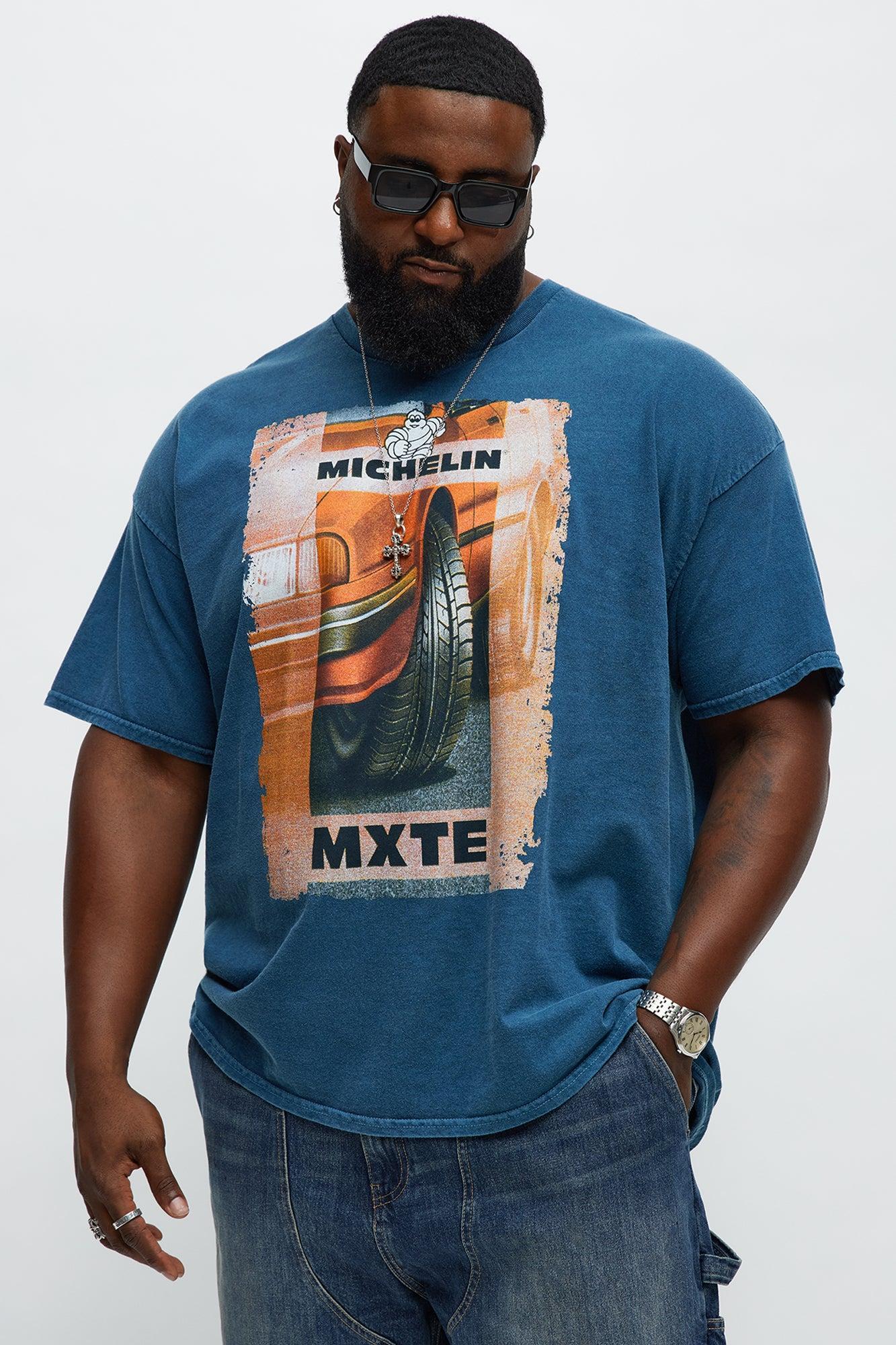 Michelin MXTE Short Sleeve Tee - Blue Male Product Image
