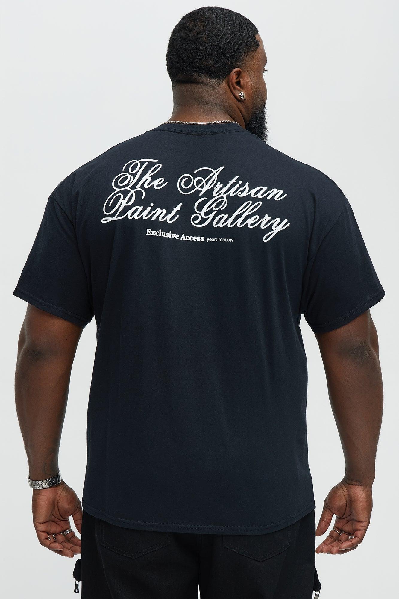 Artisan Paint Gallery Short Sleeve Tee - Black Product Image