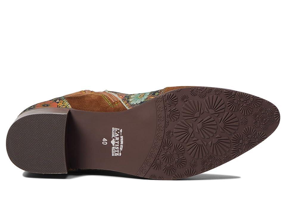 L'Artiste by Spring Step Lady Luck (Tan Multi Suede) Women's Shoes Product Image