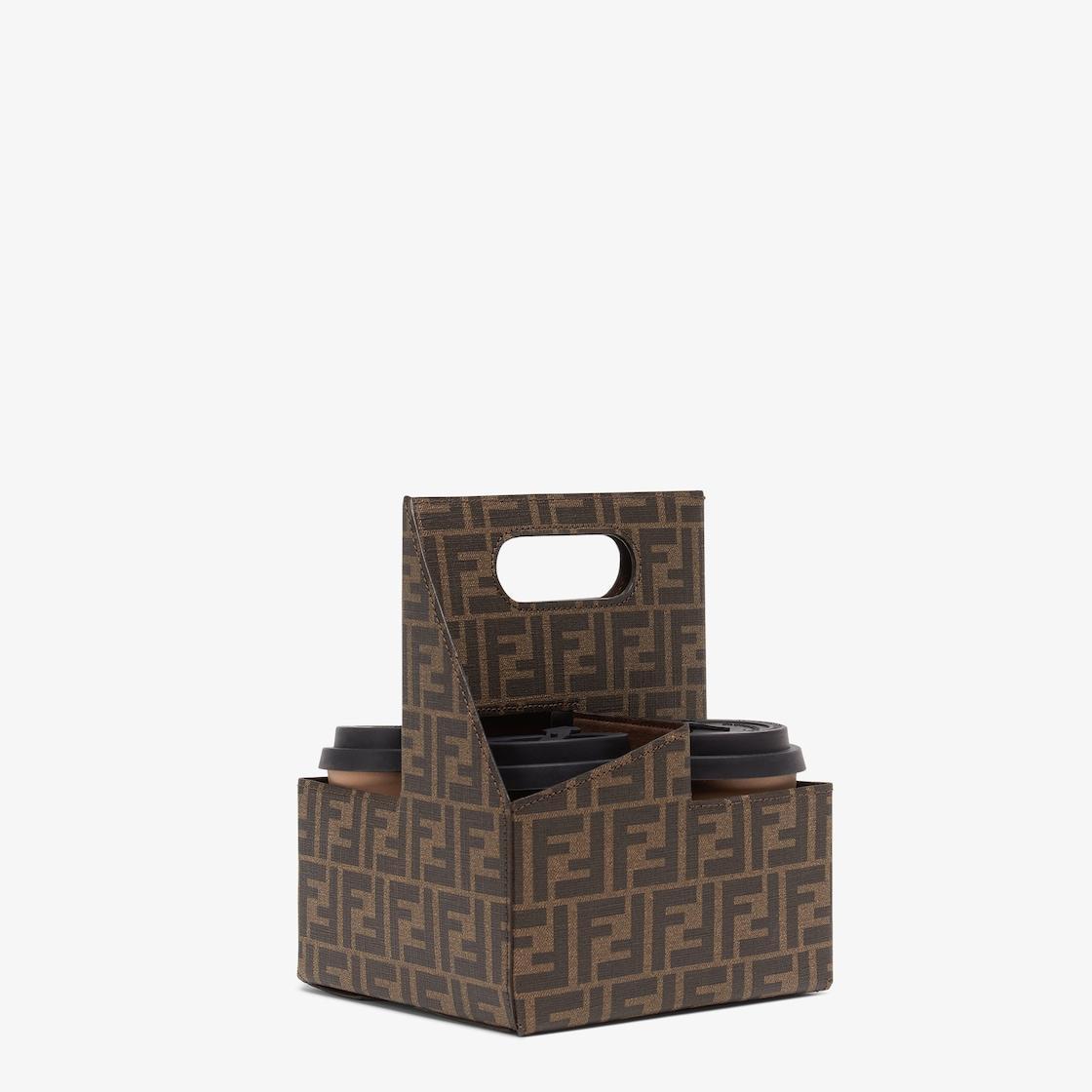 FF Cup HolderBrown FF canvas cup holder Product Image
