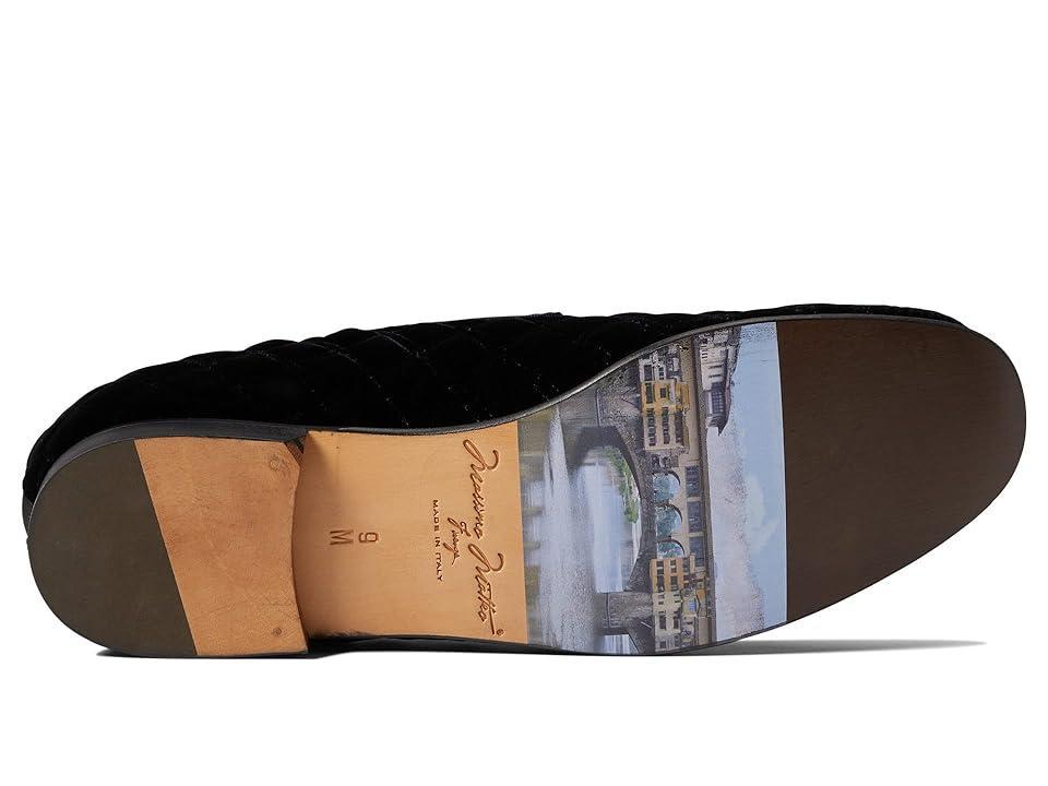 Massimo Matteo Tuscany Smoking Slipper Velvet) Men's Shoes Product Image