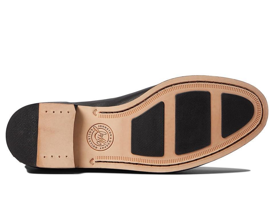 Johnston  Murphy Collection Mens Baldwin Leather Bit Buckle Loafers Product Image