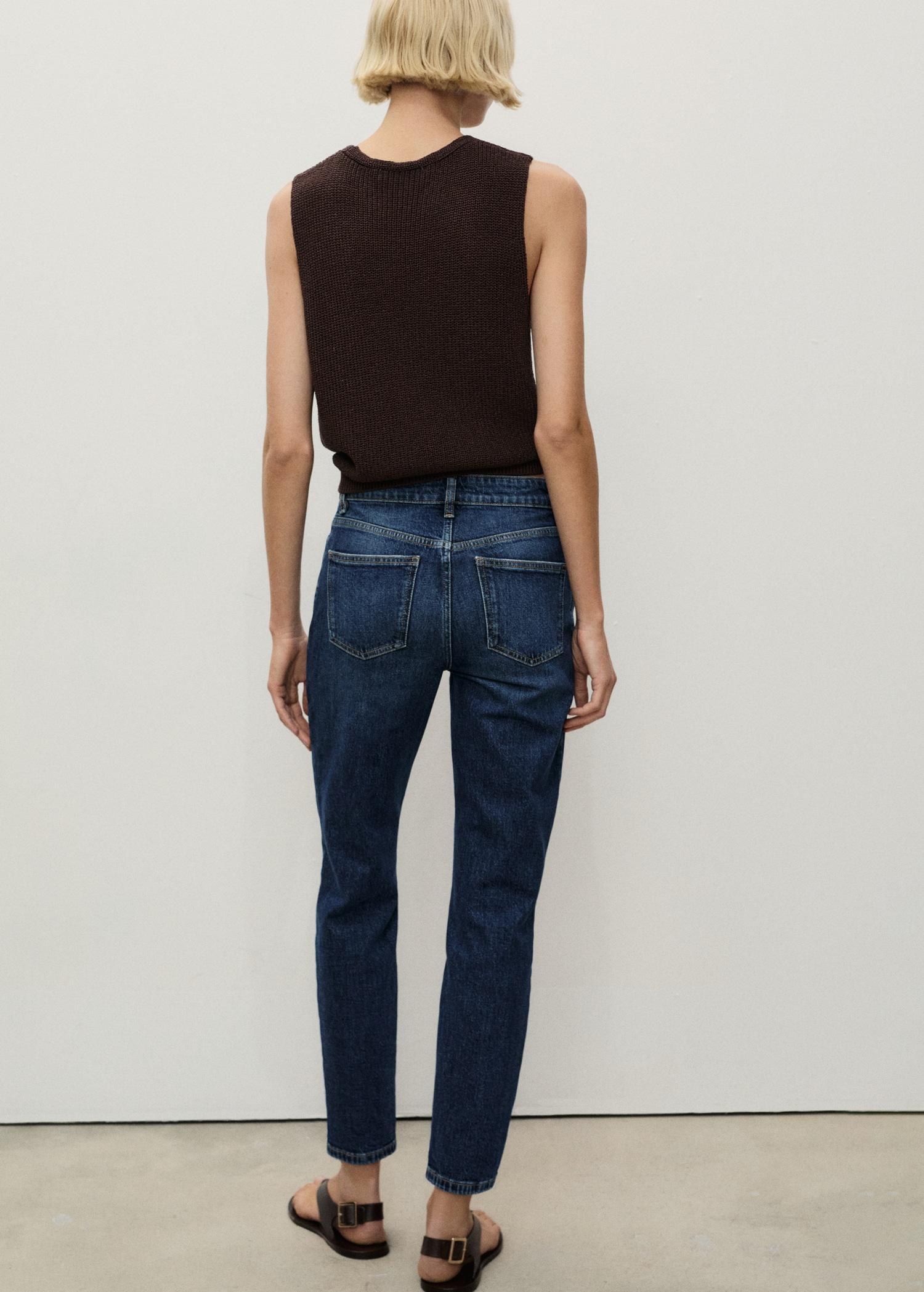 Newmom comfort high-rise jeans - Women | MANGO USA Product Image